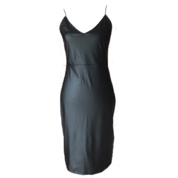 faux leather dress forever 21